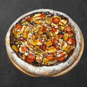 Pizza e ëmbël mix frutash