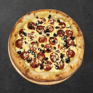 Pizza me vaj ulliri pikante